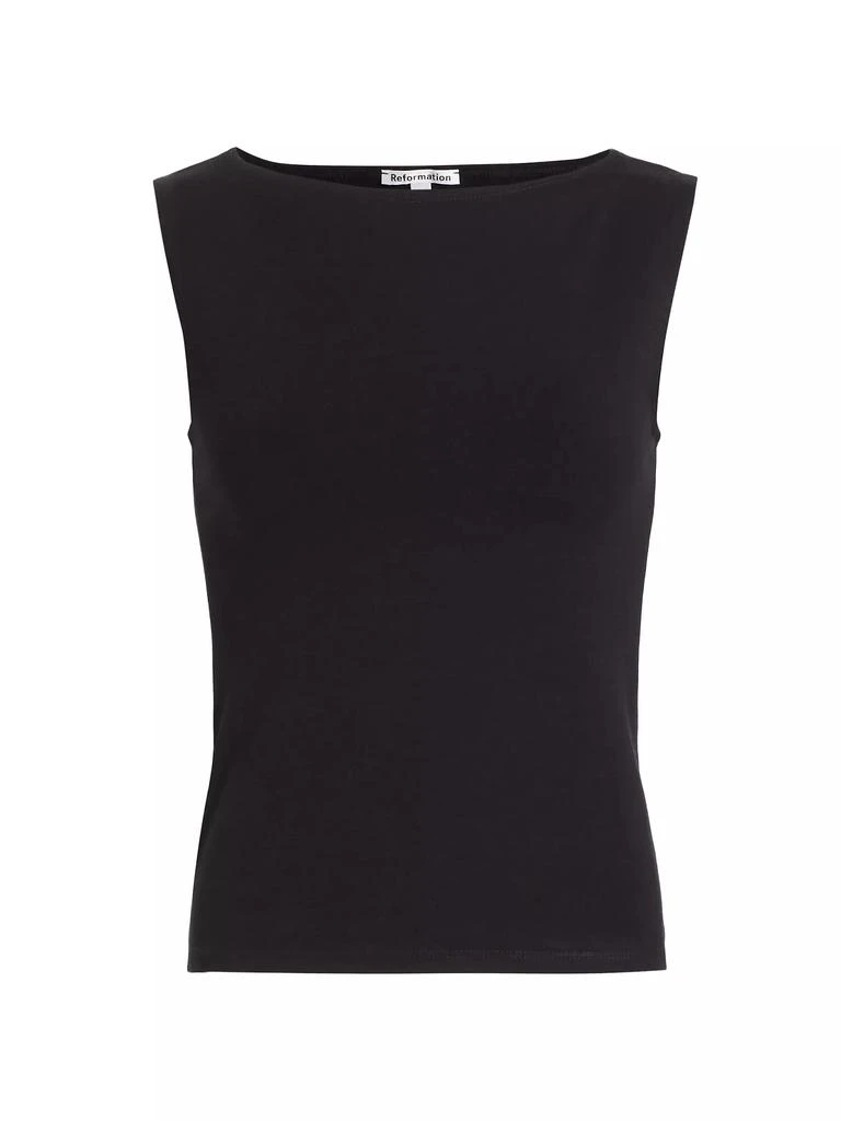 Reformation Dusk Boatneck Top 1