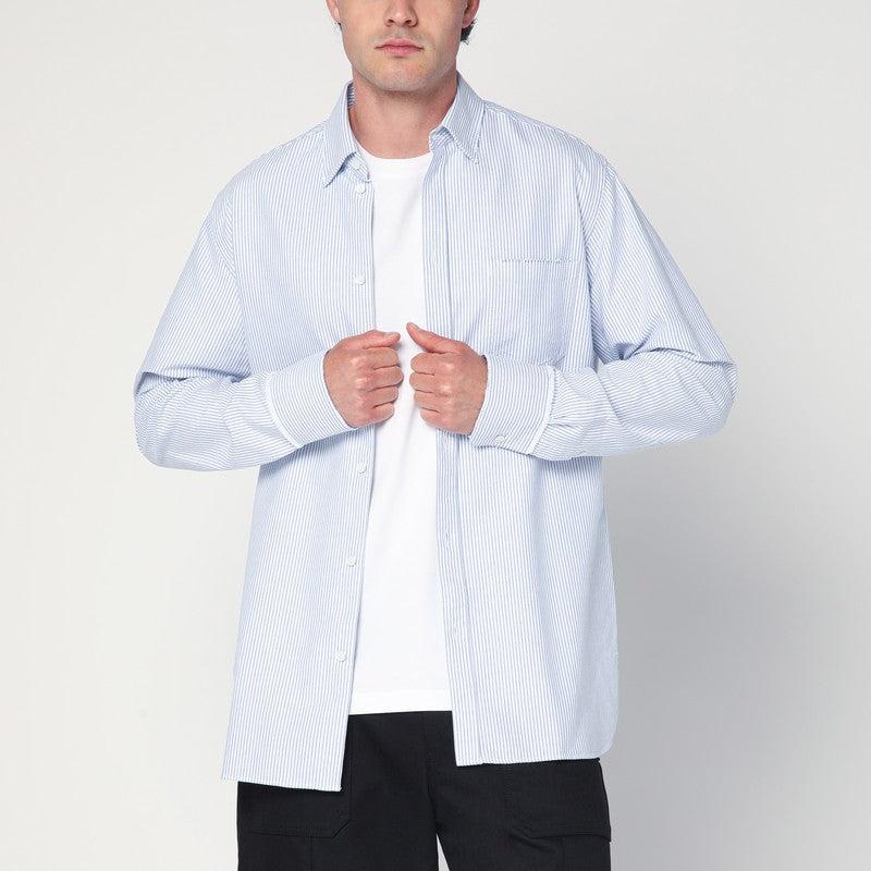 Golden Goose Men's /blue Striped Shirt