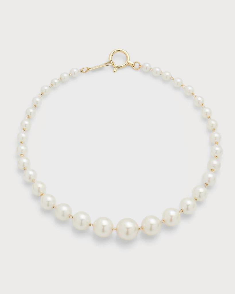 Mizuki Graduated Akoya Pearl Bracelet 1