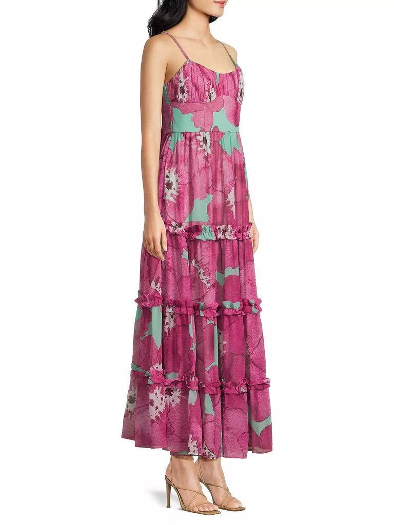 Hutch Caletta Floral Tiered Maxi Dress 4
