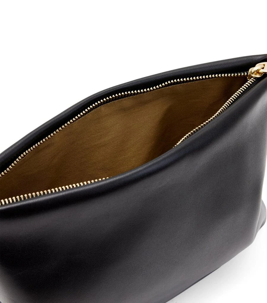 ALL SAINTS Leather Bettina Clutch Bag 6