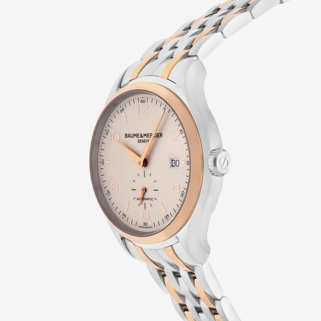 Baume & Mercier Baume & Mercier Clifton Stainless Steel & 18K Rose Gold Automatic Men's Watch 10140 2
