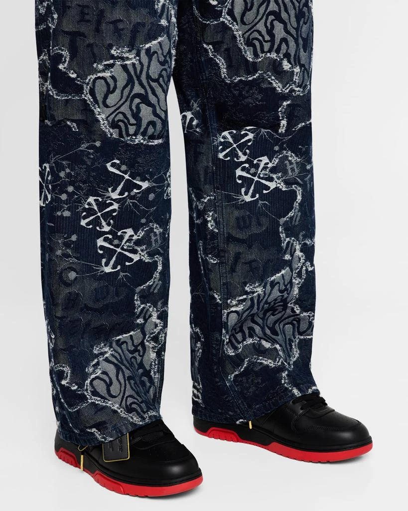 Off-White Men's Out of Office Exclusive High-Top Sneakers 2