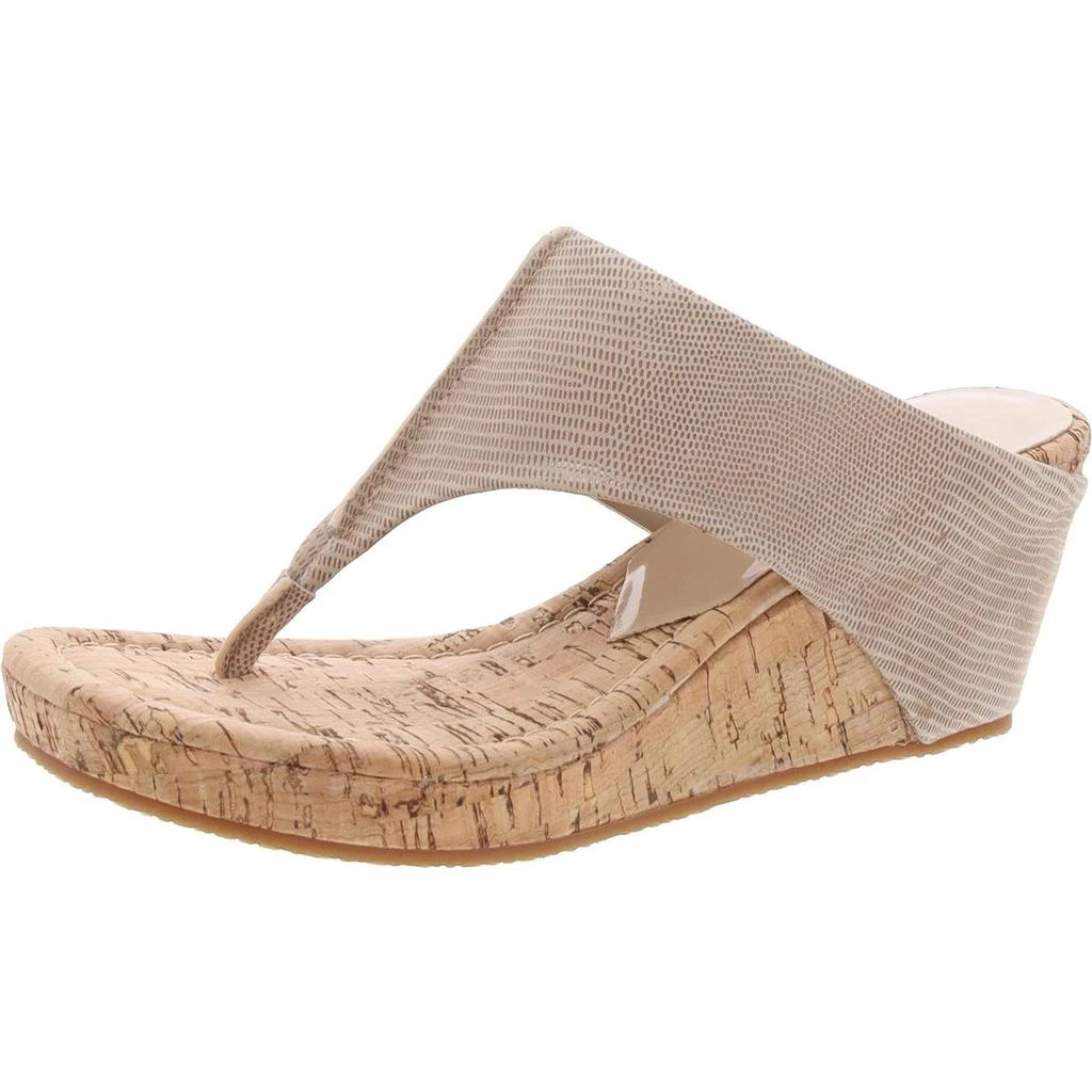 Donald J Pliner Womens Snake Print Wedge Sandals 1