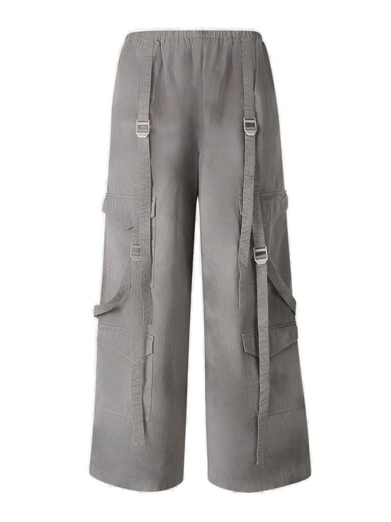 Acne Studios Acne Studios Buckle Detailed Oversized Cargo Trousers 1