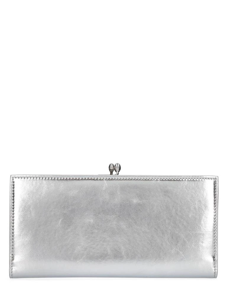 JIL SANDER Medium Goji Metallic Purse Wallet 3