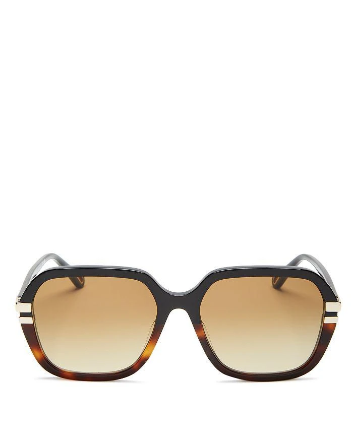 Chloé West Round Sunglasses, 57mm 4