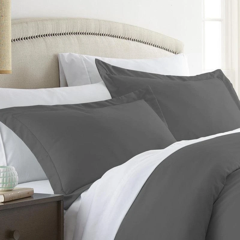 IENJOY HOME Pillow Shams 2-Pack Ultra Soft Microfiber Bedding 10