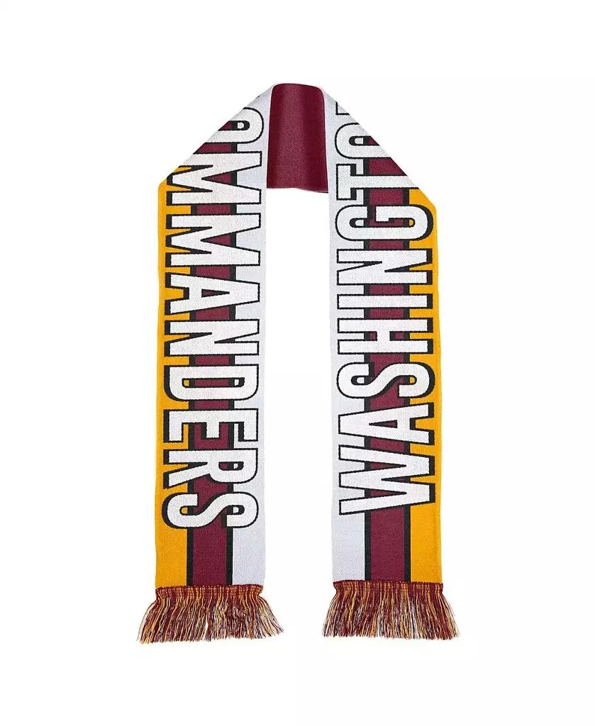 WEAR by Erin Andrews Women's Washington Commanders Stripe Scarf 1