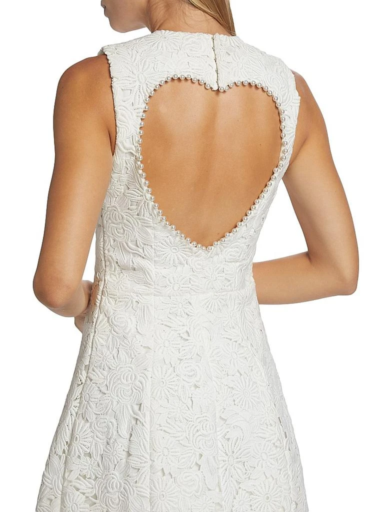 Sachin & Babi Mon Coeur Lace & Heart Cut-Out Minidress 6