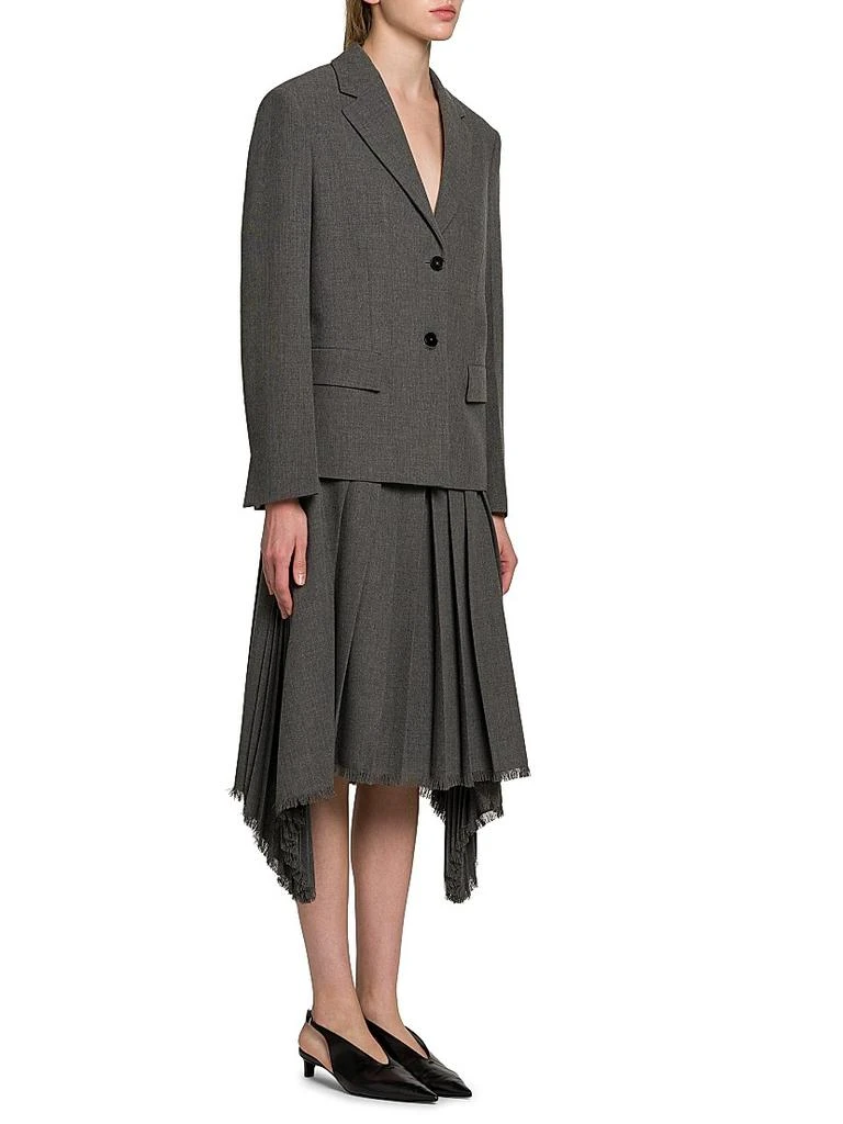 Jil Sander Wool Single-Breasted Jacket 4