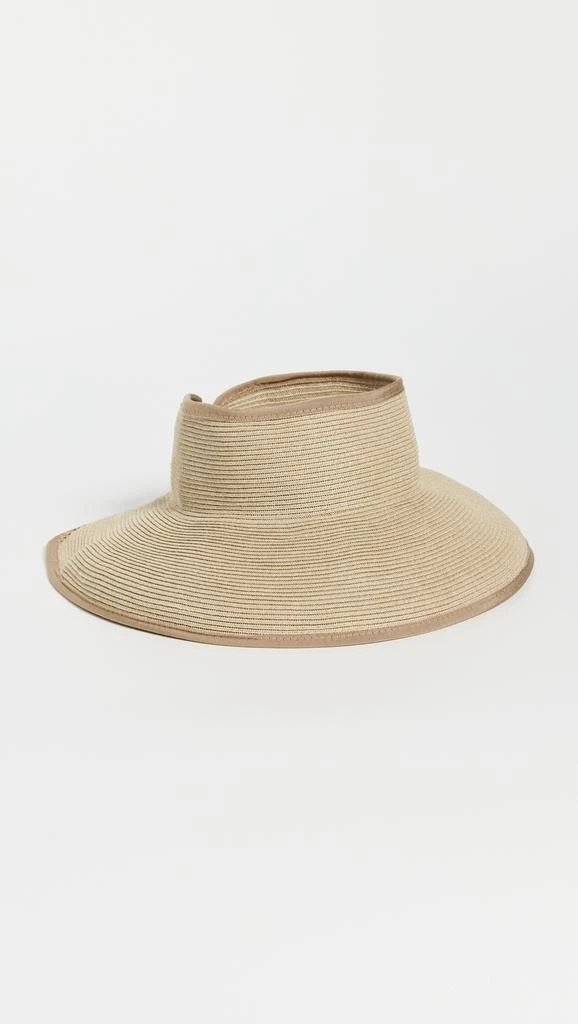 Brixton Ivy Packable Straw Visor 1