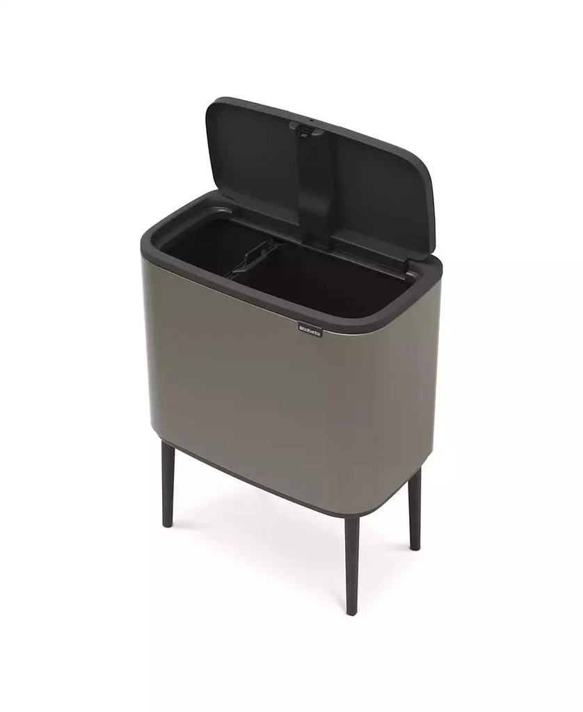 Brabantia Bo Touch Top Dual Compartment Trash Can, 3 plus 6 Gallon, 11 plus 23 Liter 3