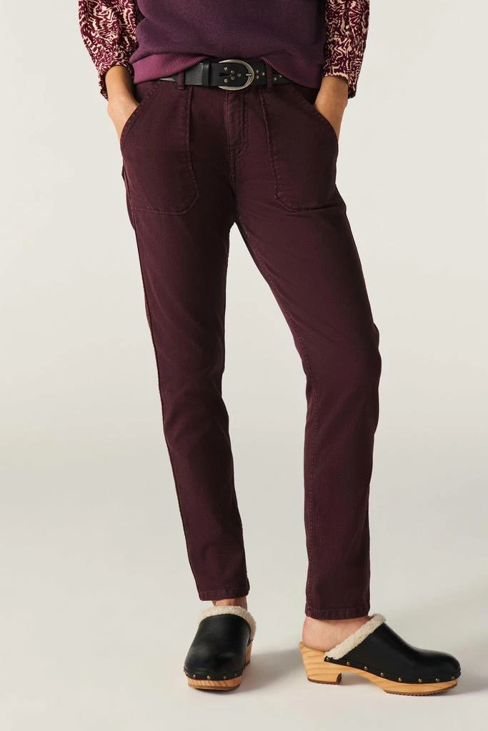 预计3周后发货 ba&sh Pantalon Csally - Cerise - Femme 3