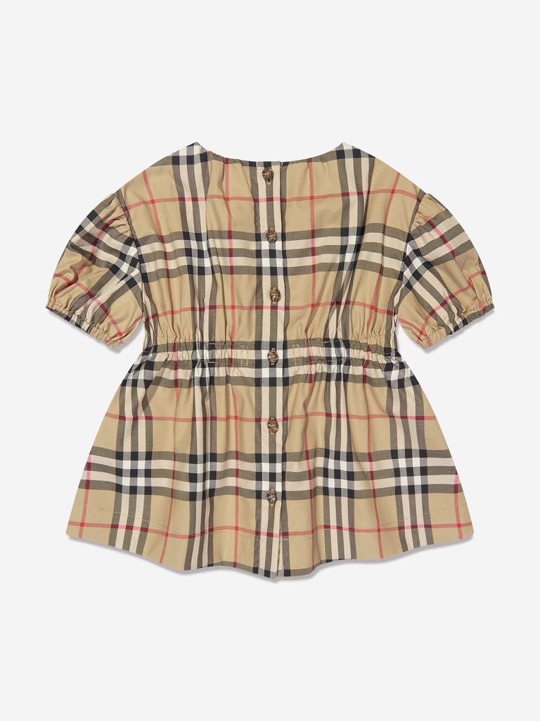 Burberry Kids Baby Girls Shelley Dress in Archive Beige Check