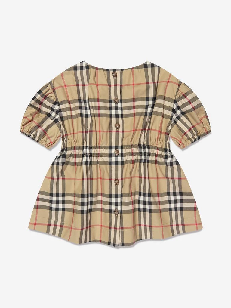 Burberry Kids Burberry Baby Girls Shelley Dress in Archive Beige Check 2