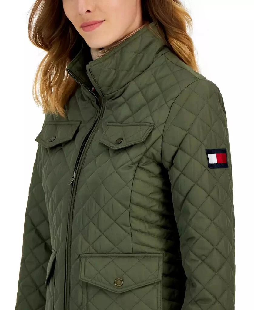 Tommy Hilfiger Women's Quilted Zip-Up Jacket 3