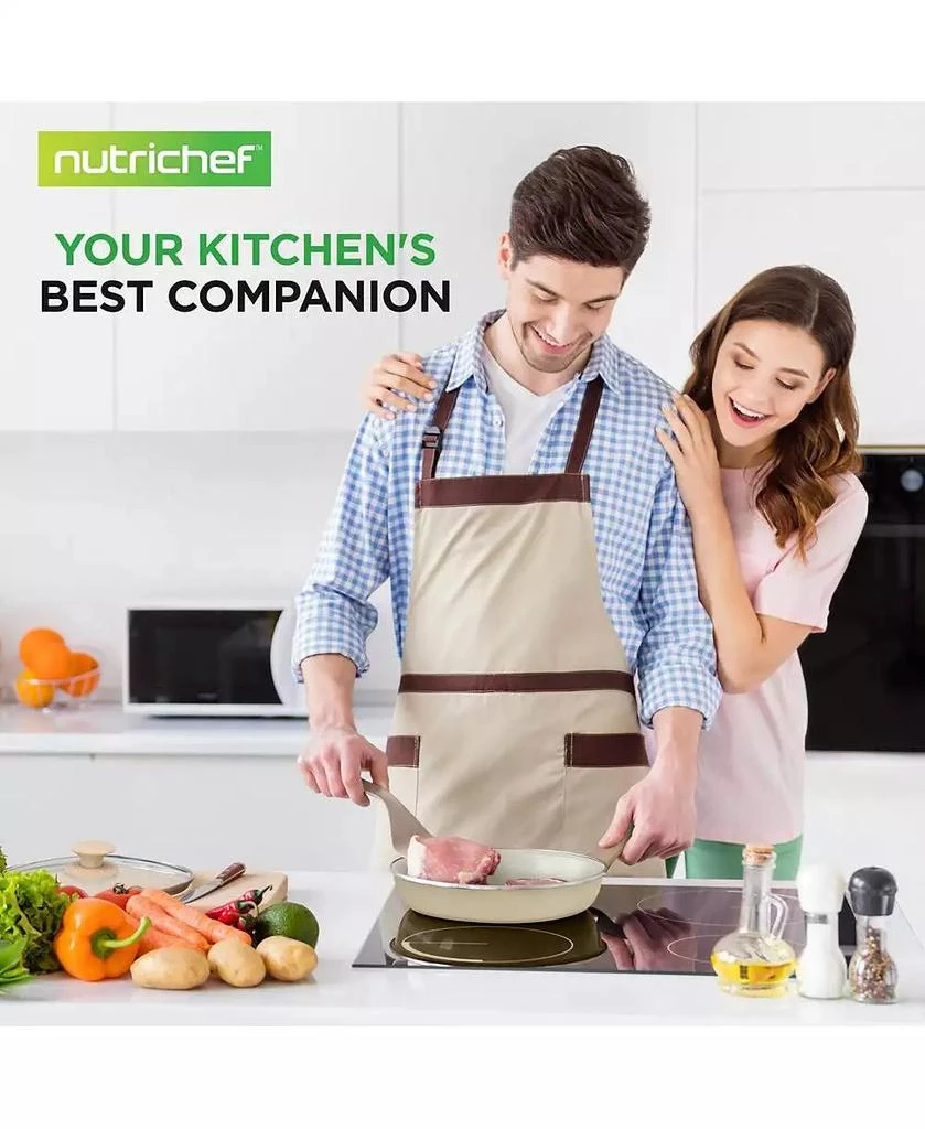 NutriChef 54-Piece Non-Stick Cookware 
Bakeware Set, Professional Kitchen Collection with Pots, Pans 
Tools 2