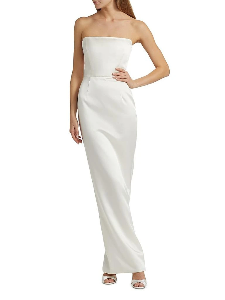 BRONX AND BANCO Florentina Corset Satin Gown 3