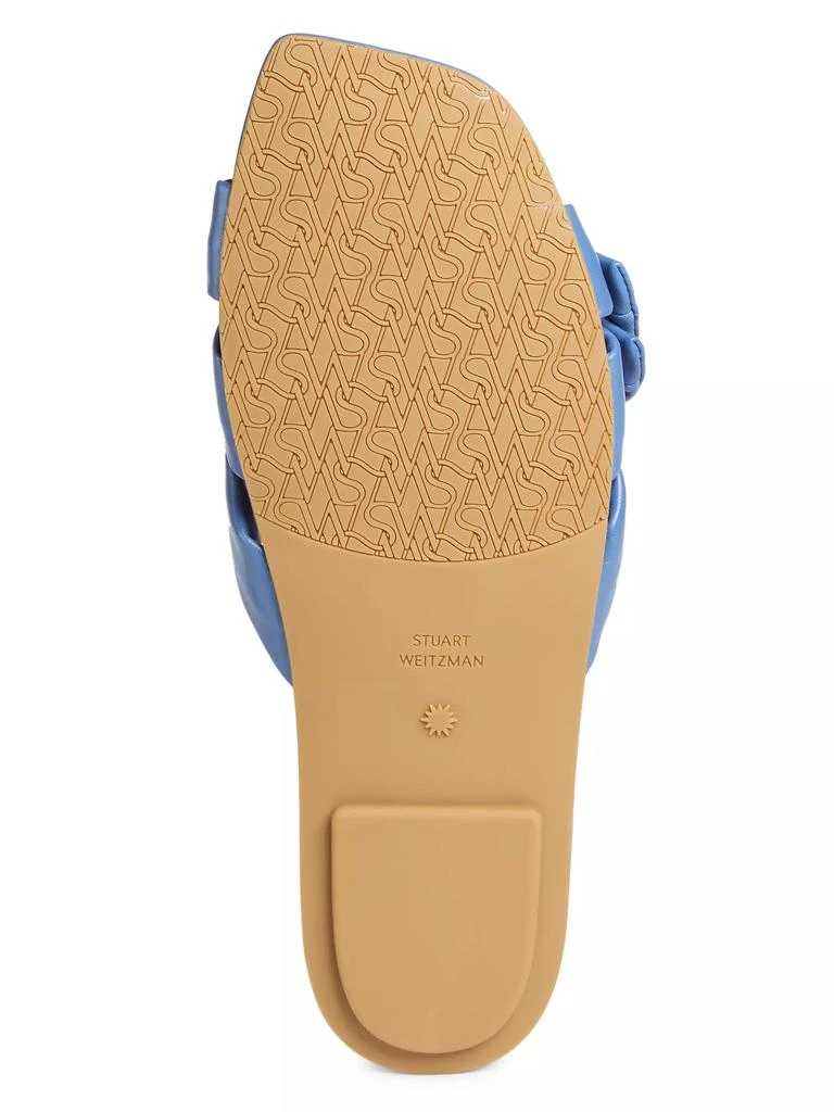 Stuart Weitzman Sofia Leather Slides 6