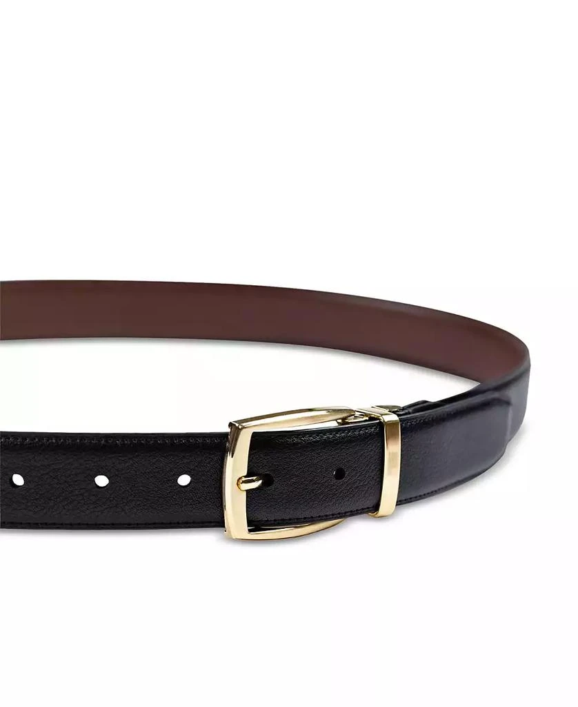 Club Room Men's Reversible Pebble Belt, Created for Macy's 4