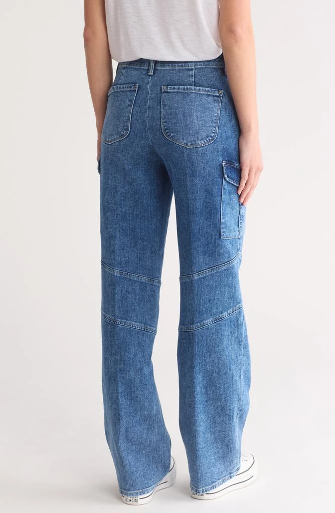 L'Agence Brooklyn High Waist Utility Wide Leg Jeans 2