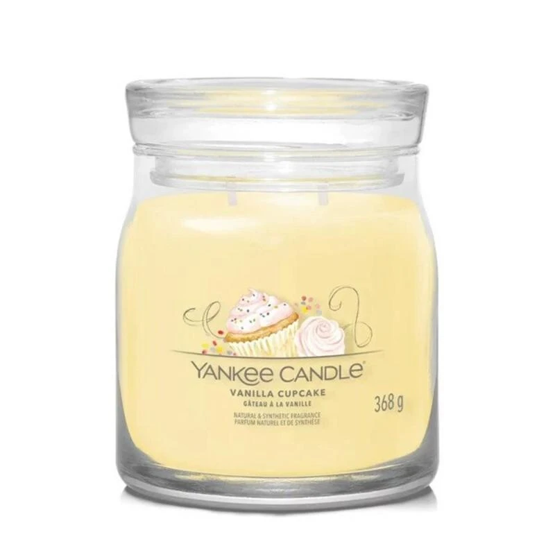 Yankee Candle Yankee Candle - Signature Vanilla Cupcake Medium Jar 1