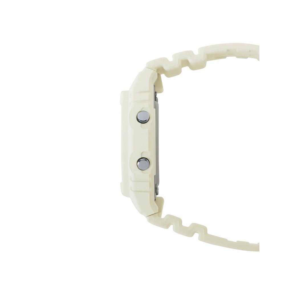 G-Shock Unisex Digital White Resin Watch, 40.5mm GLXS5600-7B