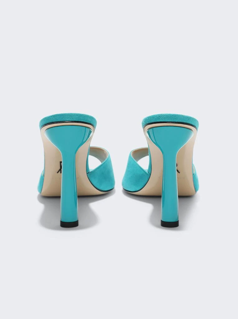 Paul Andrew Peep High Heel Mule Sandals 3