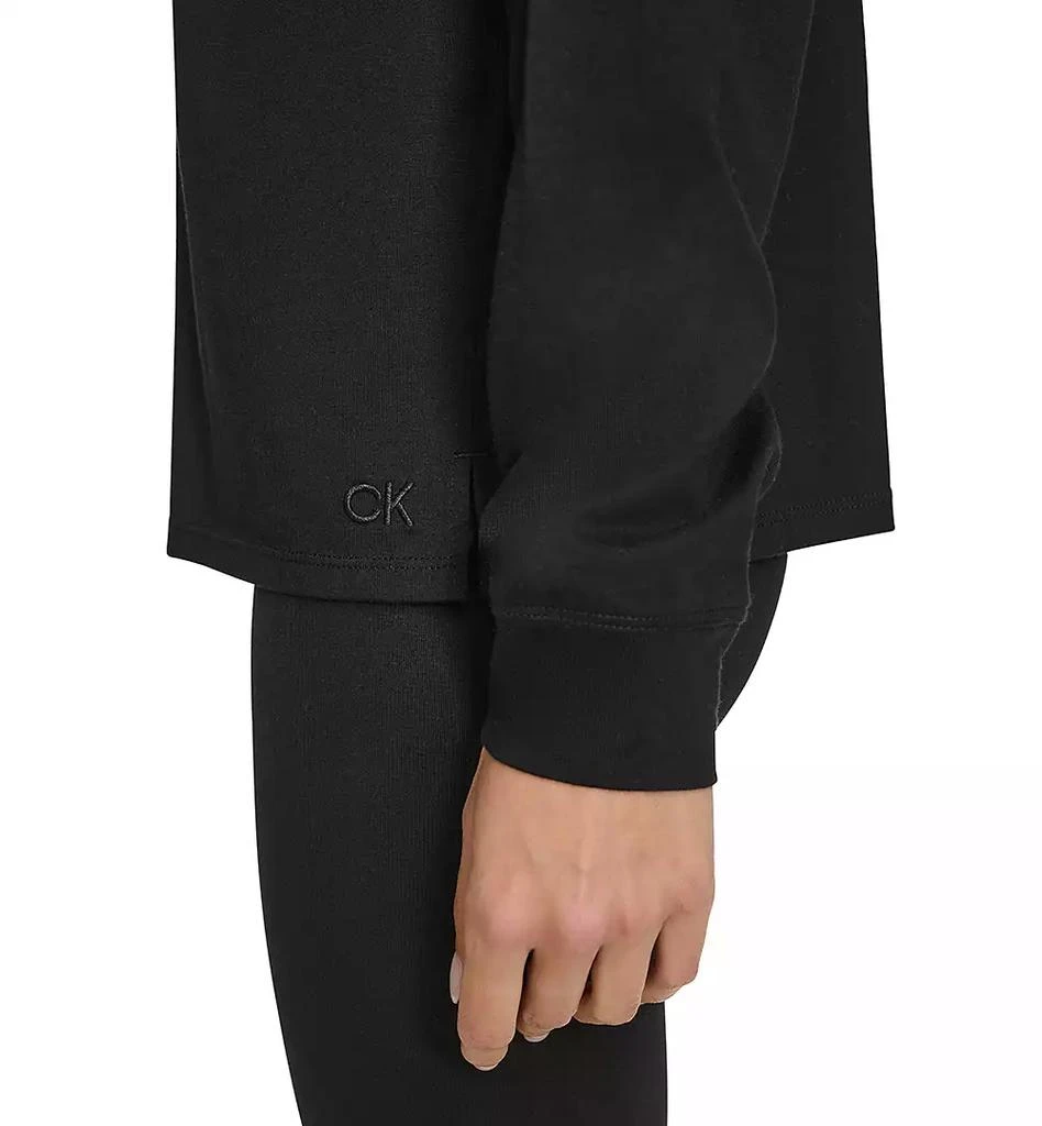 Calvin Klein Women's Long-Sleeve Crewneck T-Shirt 6
