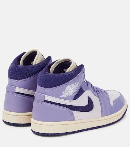 NIKE Air Jordan 1 Mid leather sneakers 2