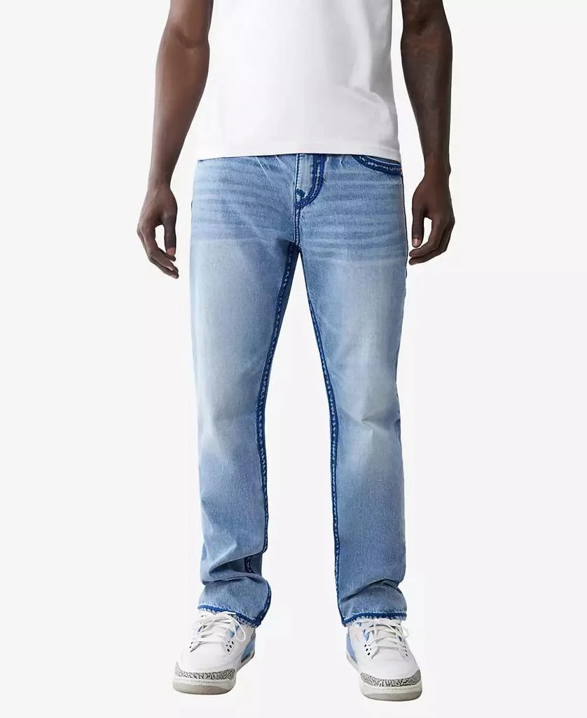 Shop Men's Ricky Rope Stitch Flap Straight Jeans on Sale at
