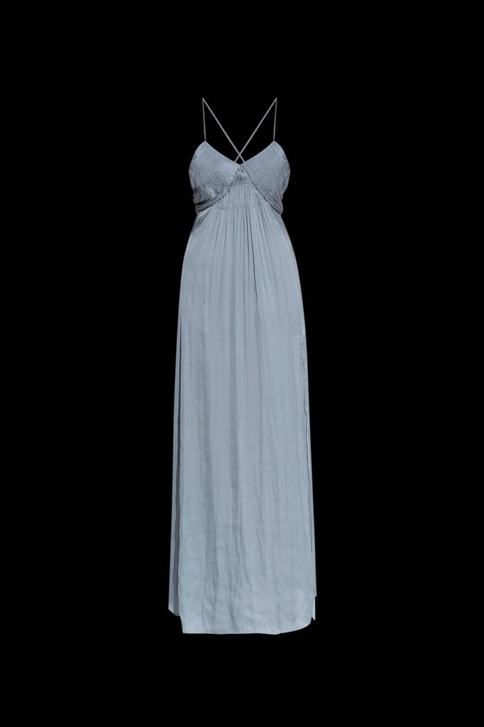 IRO Iro Ingrid V-Neck Sleeveless Slit Dress