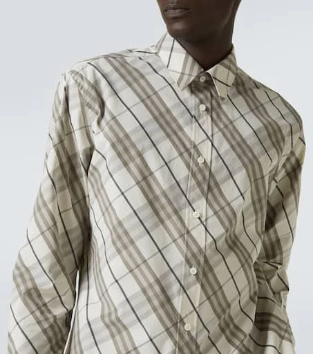 Burberry Burberry Check cotton overshirt 5