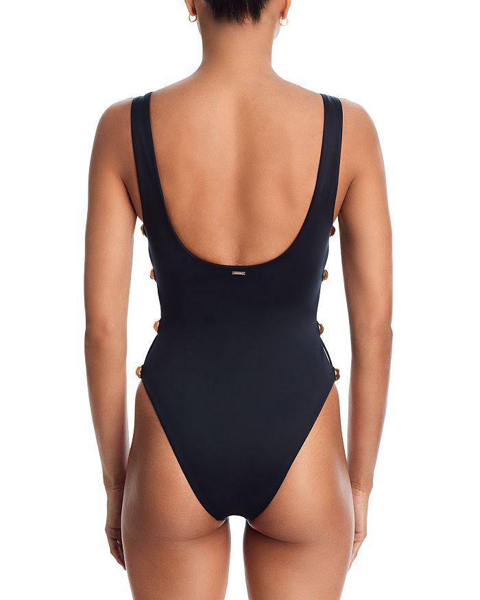SIMKHAI Mona Side Cutout Swimsuit