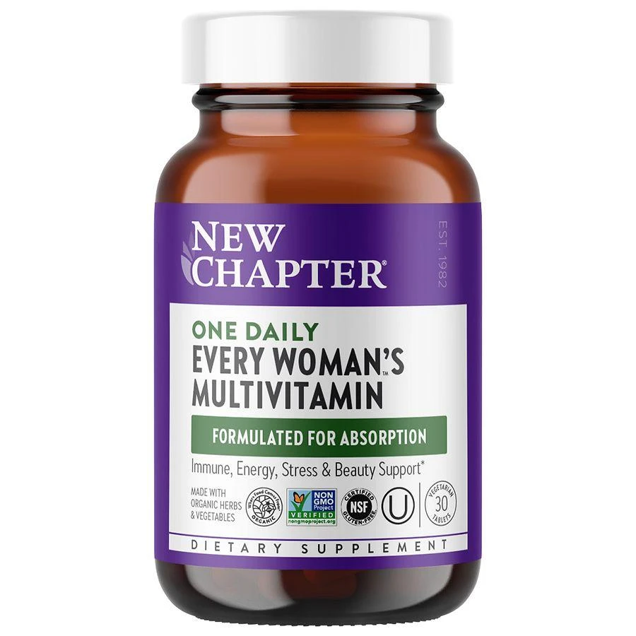 New Chapter Every Woman's One Daily Multivitamin, Vegetarian Tablets 1
