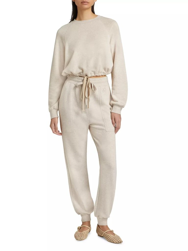 Ulla Johnson Hadley Fleece Drawstring Sweatshirt 2