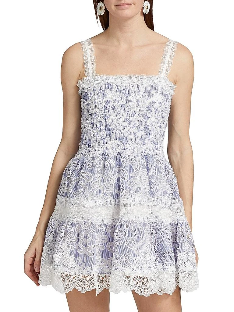 Waimari Aerin Eyelet Minidress 3