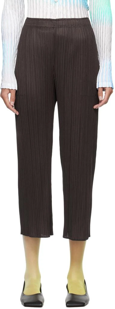Pleats Please Black Monthly Colors April Trousers 1
