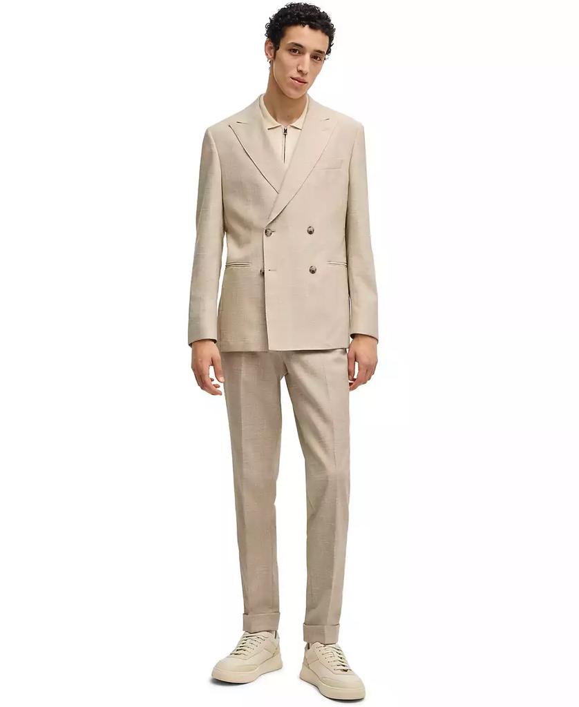 Hugo Boss Men's Patterned Tweed Two-Piece Suit