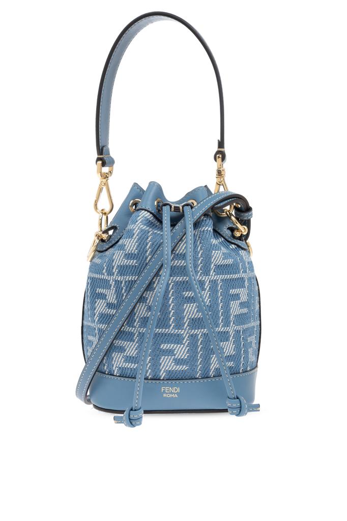 Shop Embroidered fabric mini Origami shoulder bag on Sale at
