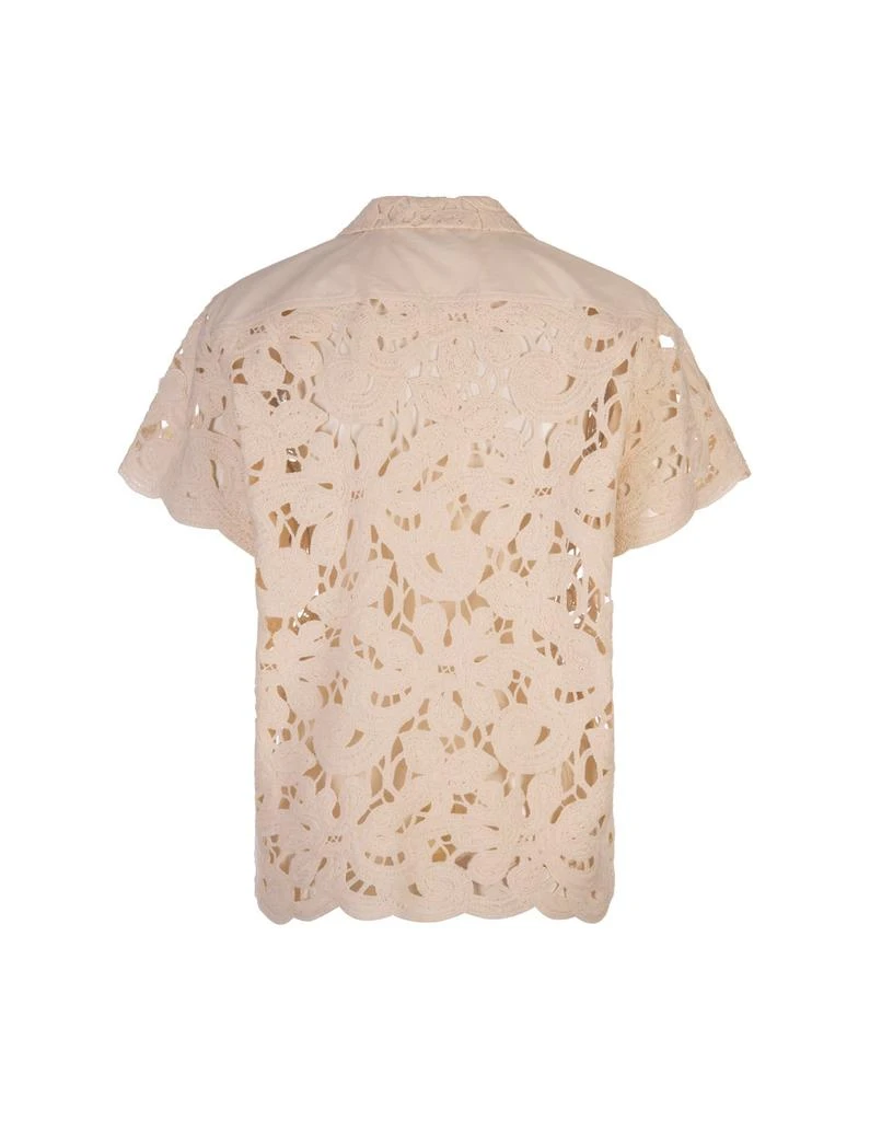 Moncler Moncler Floral Embroidered Button-Up Shirt 2
