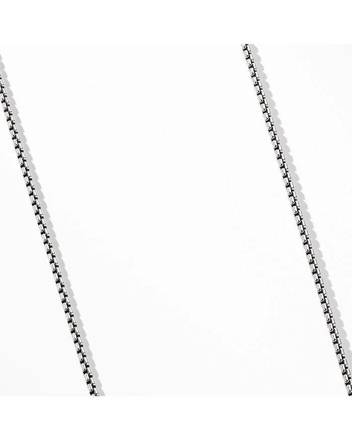 David Yurman Men's Box Chain Necklace in Sterling Silver, 2.7mm 5