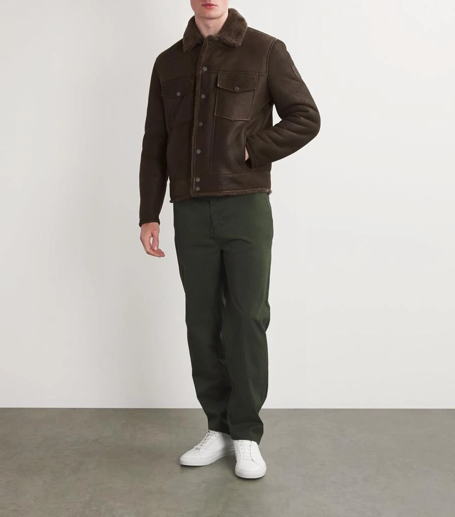 BELSTAFF Merino Shearling Piston Jacket 2