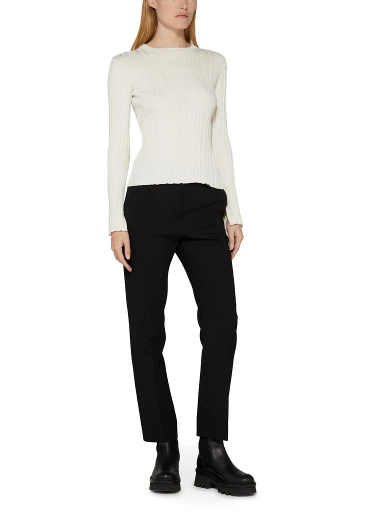 Loulou Studio Evie silk ribbed top 6