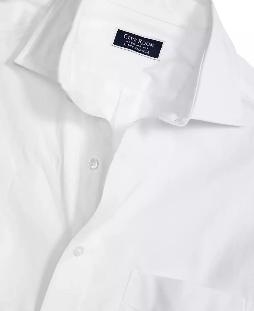 Club Room Men's Regular Fit Pinpoint Dress Shirt, Created for Macy's 4