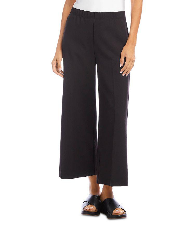 Karen Kane Petite Cropped Wide Leg Pants