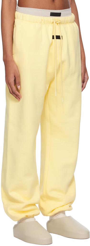 Fear of God ESSENTIALS Yellow Drawstring Sweatpants