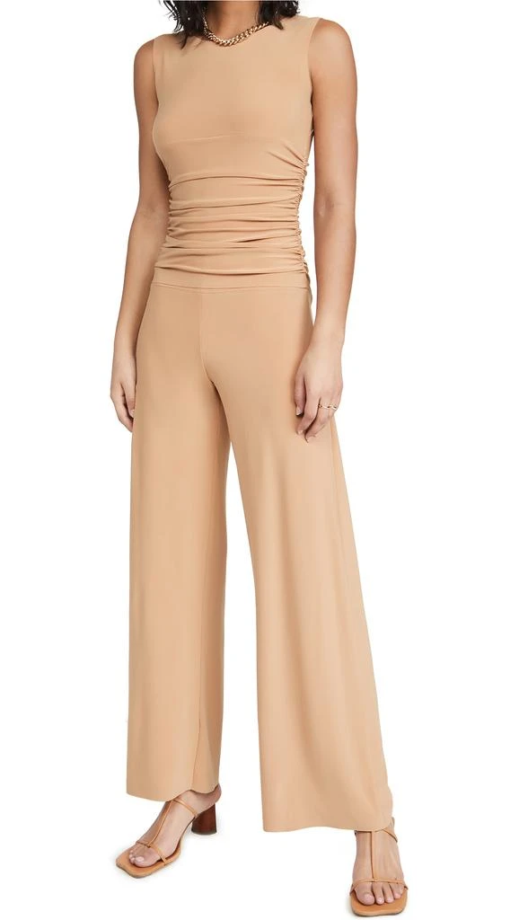 Norma Kamali Kamali Kulture Shirred Waist Jumpsuit 6
