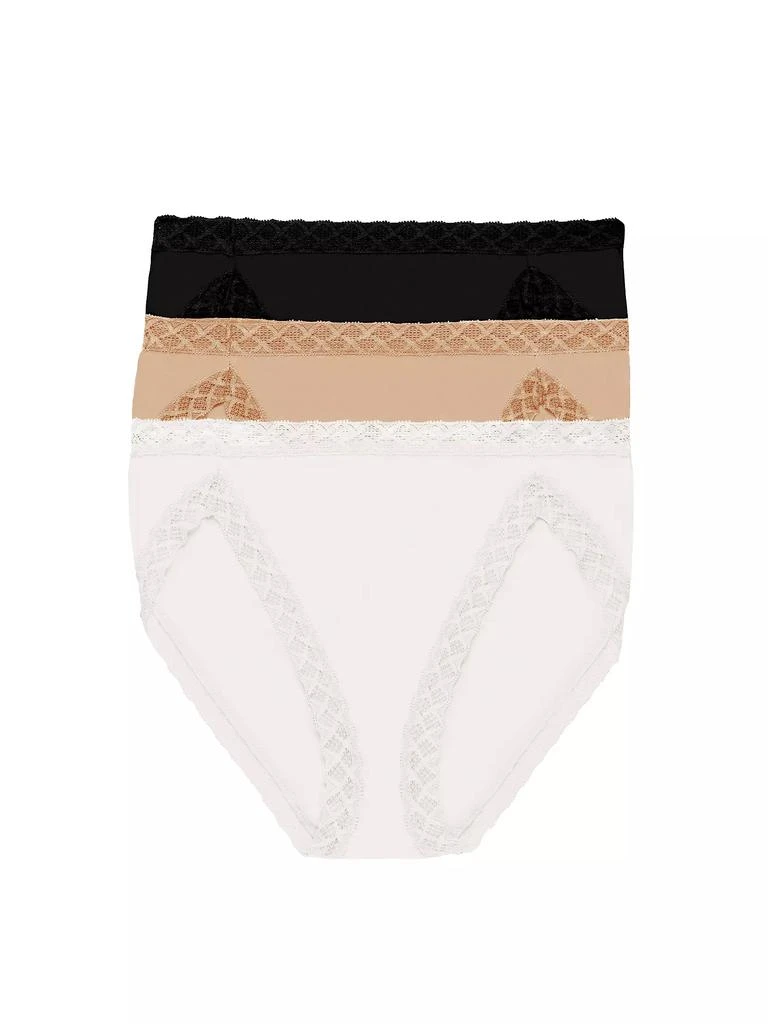 Natori Bliss Cotton French Cut Brief 3 Pack 1